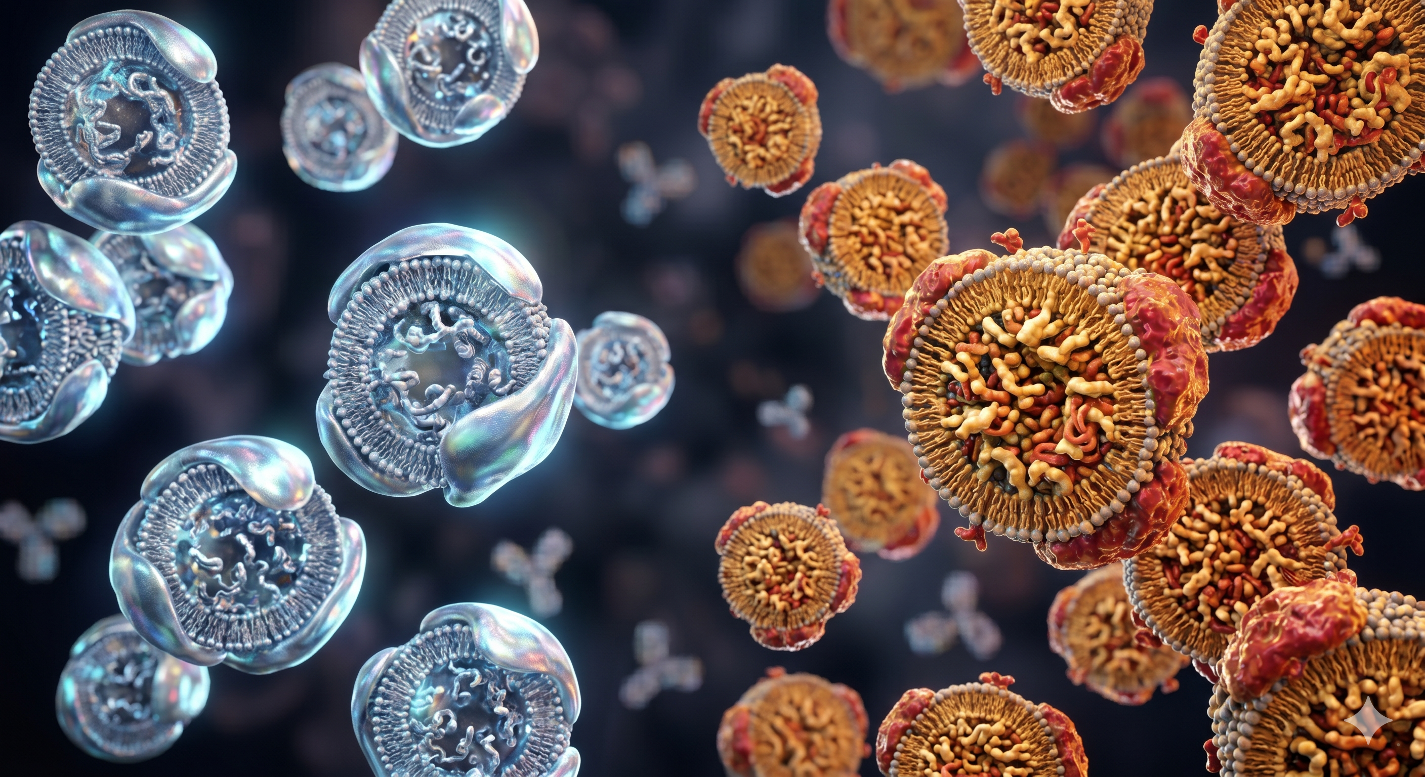 Mężczyzna i kobieta po 50-tce patrzą na wyniki badań krwi w nowoczesnej przychodni