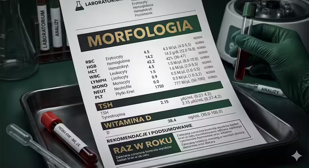 Które badania krwi wymagają kontroli co 3 miesiące?