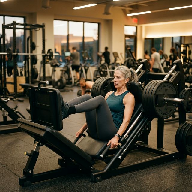 Wyciskanie platformy nogami