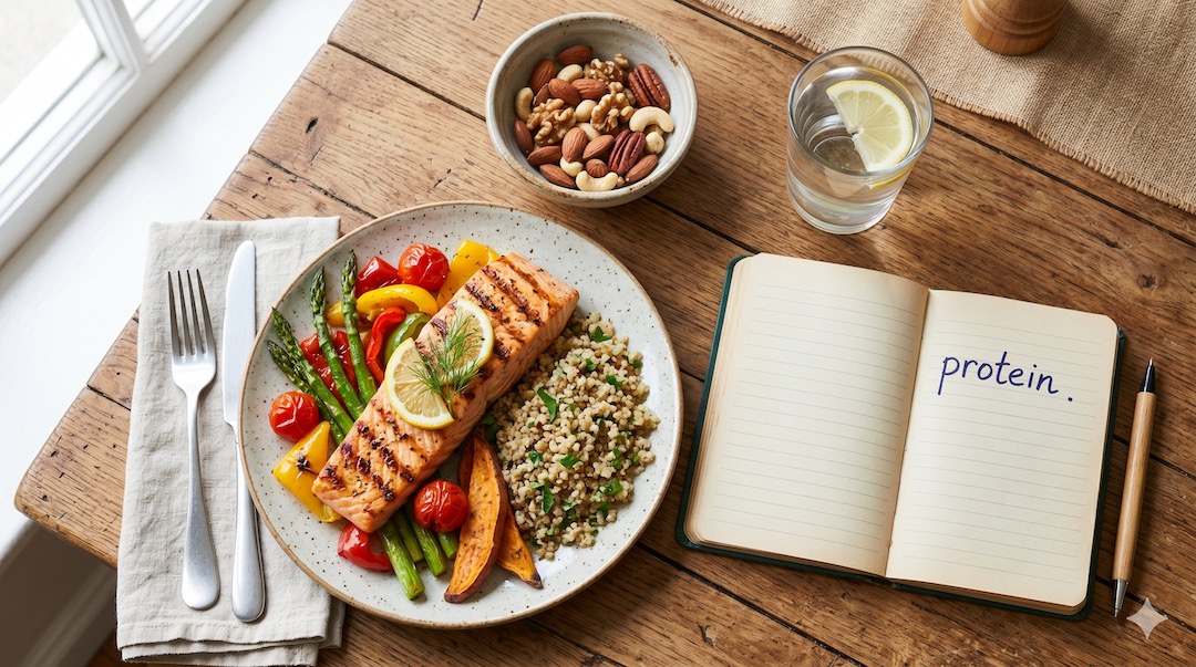 Posiłek wspierający mięśnie po 50-tce