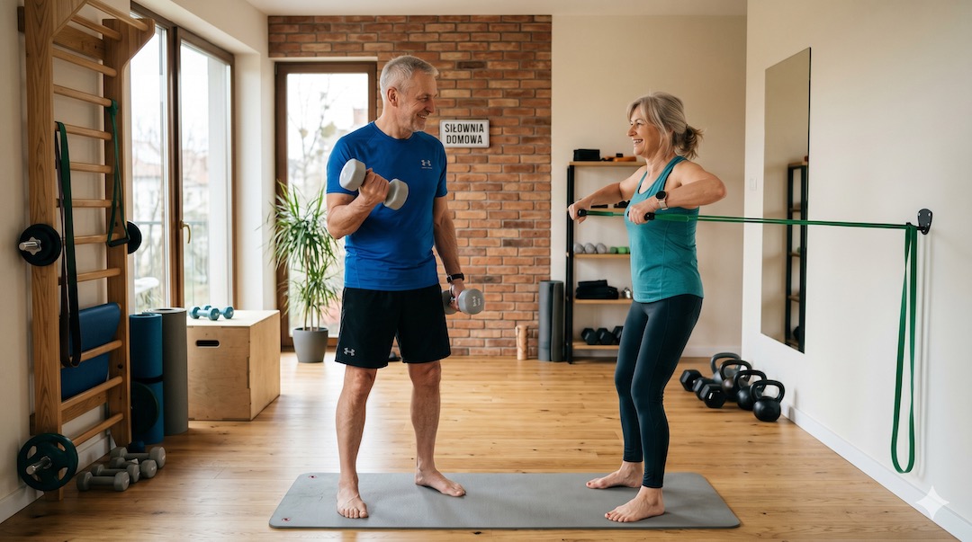 Trening siłowy osoby po 50-tce