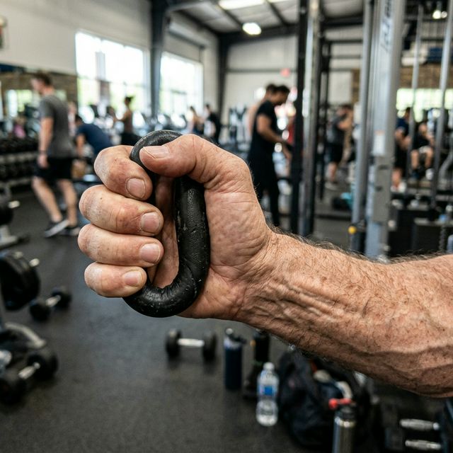 Ściskanie ekspandera jako prosty trening chwytu