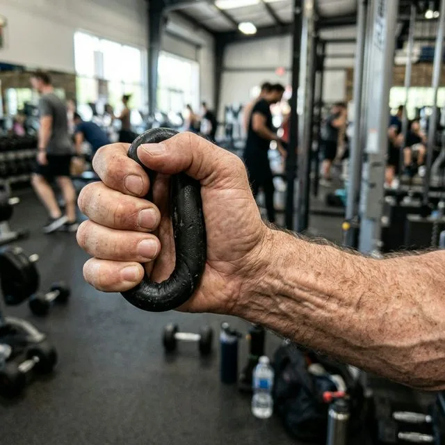 Ściskanie ekspandera jako prosty trening chwytu
